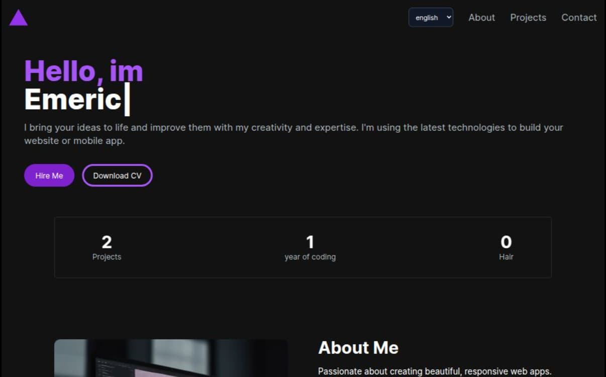 portfolio 1.0 - Image 1 sur 2