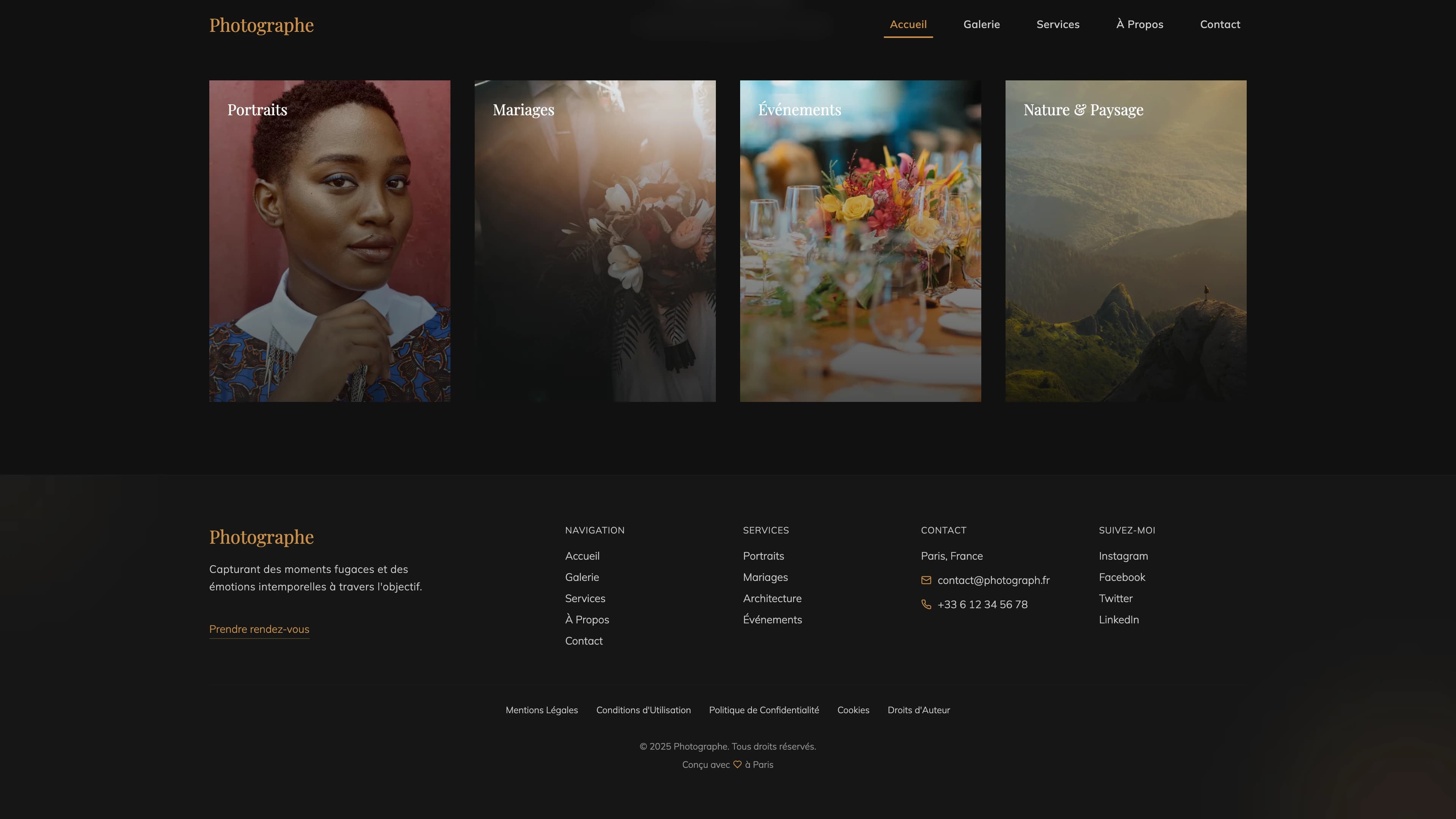 Template Photographe - Image 3