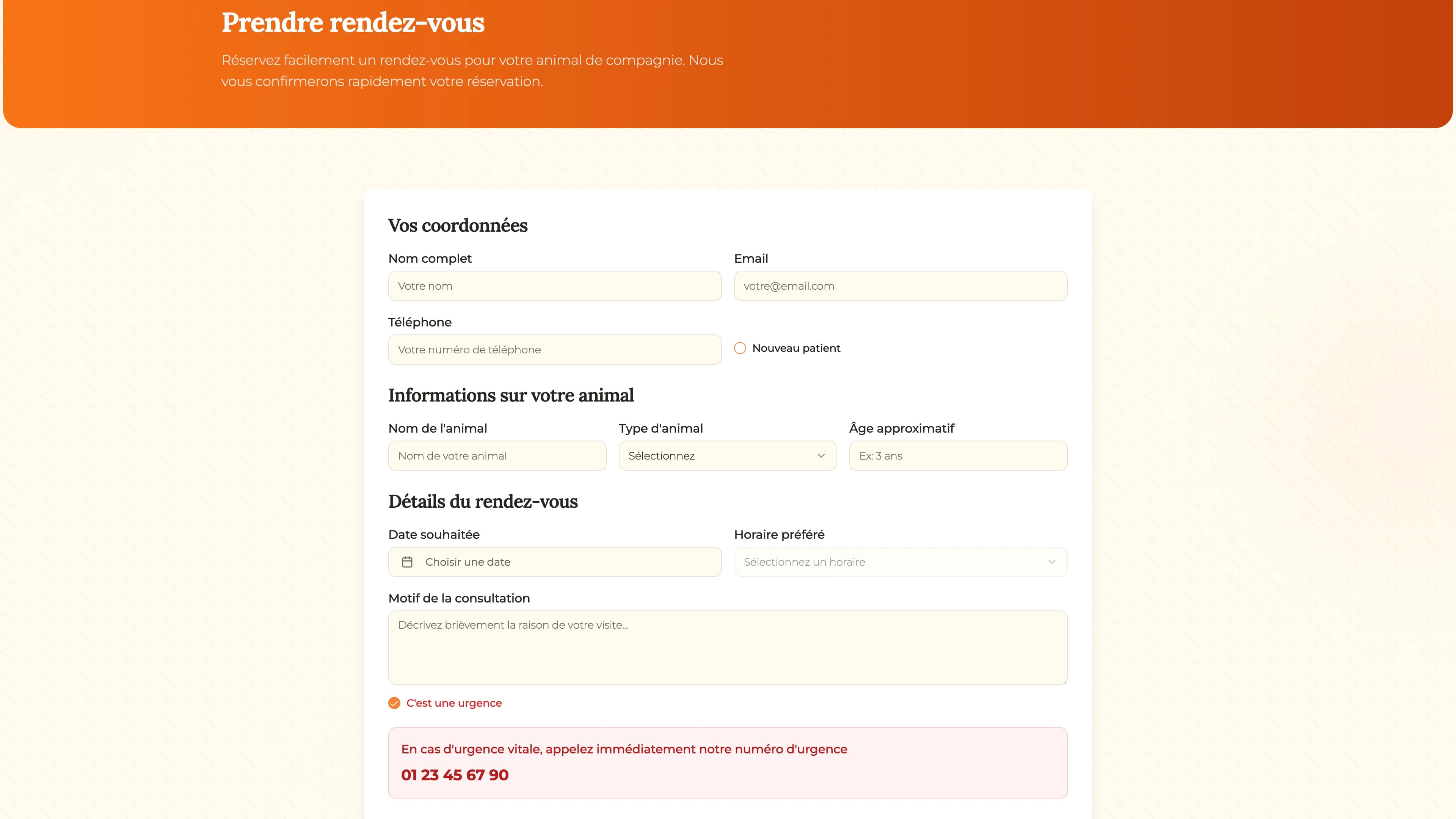 Template Vétérinaire - Image 4